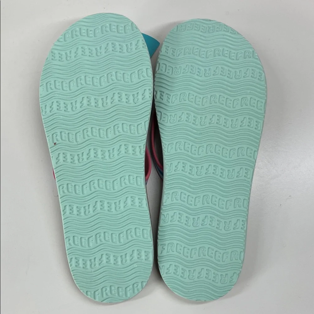 NWT Reef Kids Devy Flip-Flop Sandals Comfortable Size 2/3